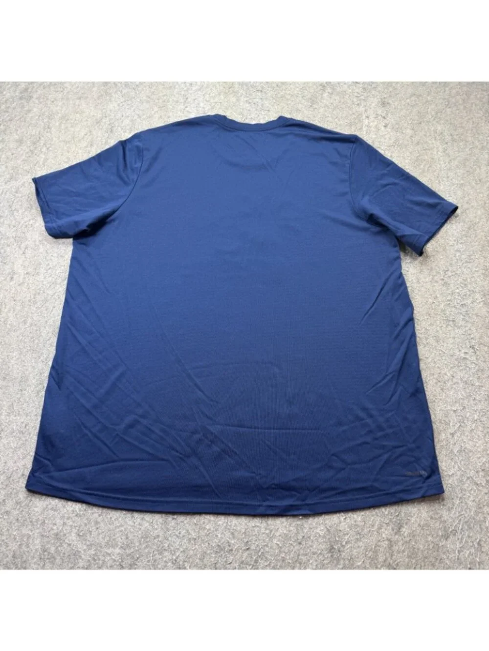 Georgia Tech Yellow Jackets Adidas Shirt Men 2XL Blue Performance Crew Neck